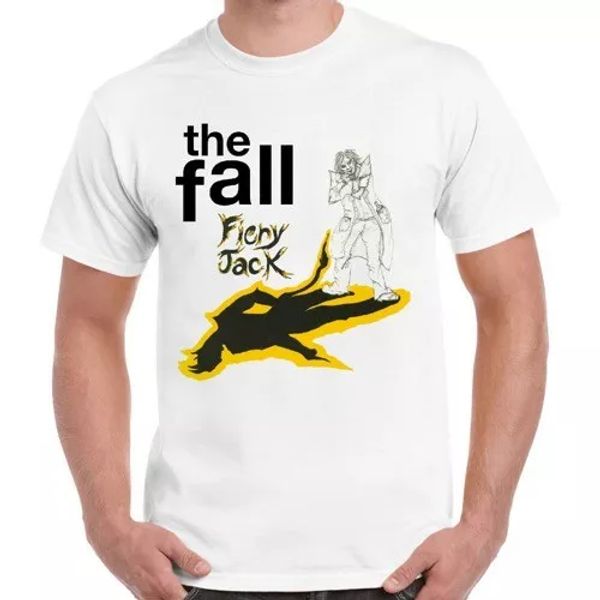 

the fall fiery jack retro t shirt 1799, White;black