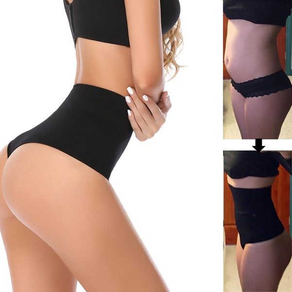 Damen Shapers Hohe Taille Bauch Steuer Höschen Frauen Tanga Panty Shaper BuLifter Shaping Slip Abnehmen Unterwäsche Ass Push Up Hüften Traine