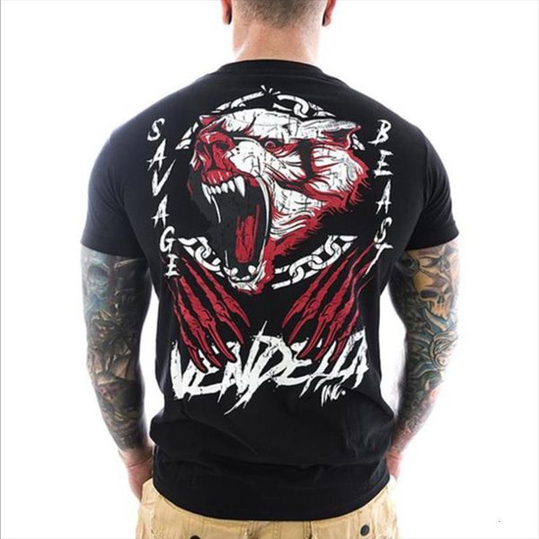 

cotton short sleeve fitness men t shirt bodybuilding crossfitsmale brand tee fashion gyms mens costume, White;black