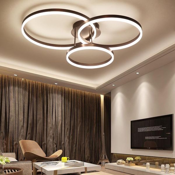 

chandelier for bedroom study living room kitchen indoor light gold round circle modern decoration ceiling lamp home fixtures lights