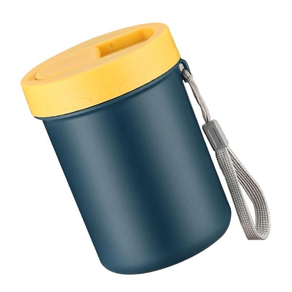 

mugs 1pc breakfast cereal cup portable soup porridge jar (green)