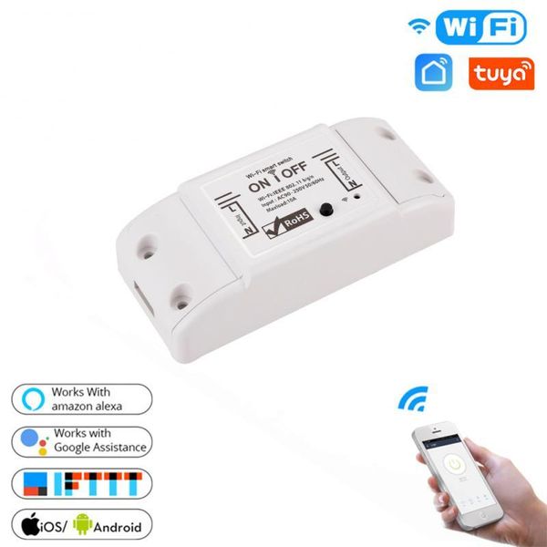 

smart home control diy wifi light switch universal breaker timer life app wireless remote works with alexa google
