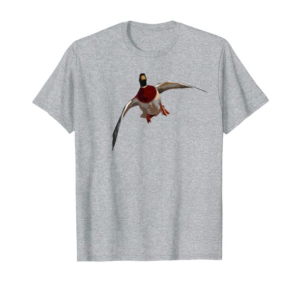 

sailing drake - duck hunting shirt by committed waterfowl, White;black