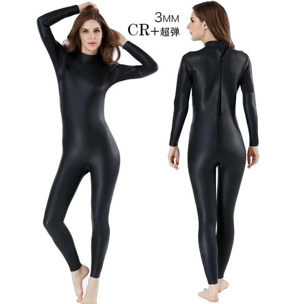 

super elastic cr men scuba diving suit surfing spearfishing wetsuit swimwear fight colds stay warm for outdoor swim wear