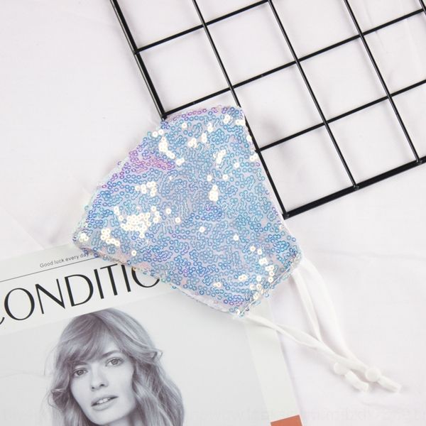 

2nt facial washable dustroofmen's women's ersonalized designer masks nightclub sequin facial sequin mask washable and dustproofmen