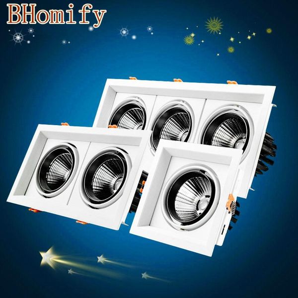 

downlights recessed square panel lights 10w 20w led downlight cob dimmable av220v 110v 85-265v spot light ceiling lamp indoor lighting