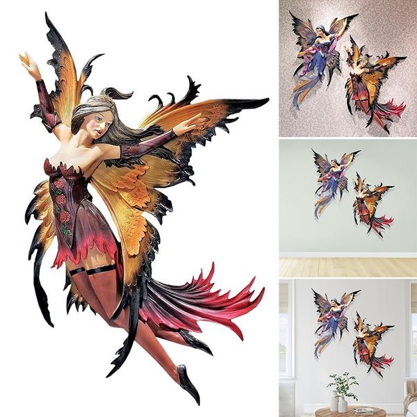

fairy elf statue ornament fairies of the enchanted grove wall sculptures resin rowan willow hanging decoration tp- decorative objects & figu