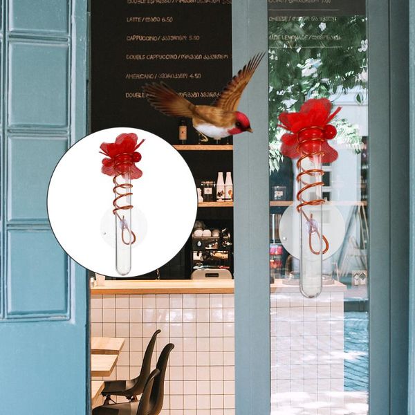 

other bird supplies 1pc decorative hummingbird feeder water patio ornament