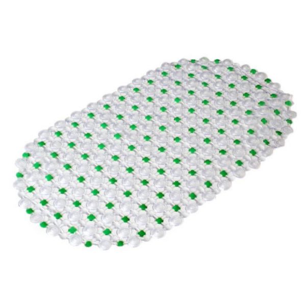 

bath mats promotion pvc toilet shower bathroom carpet suction anti slip sucker decor green