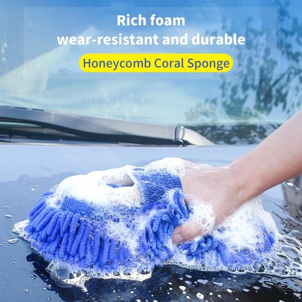

towel 4pcs auto professional beauty supplies car cleaning accessories microfiber drying cleaner duster cloth brush set
