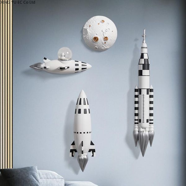 

children's room wall decoration creative astronaut pendant nordic home accessories style resin crafts decorative objects & figurines