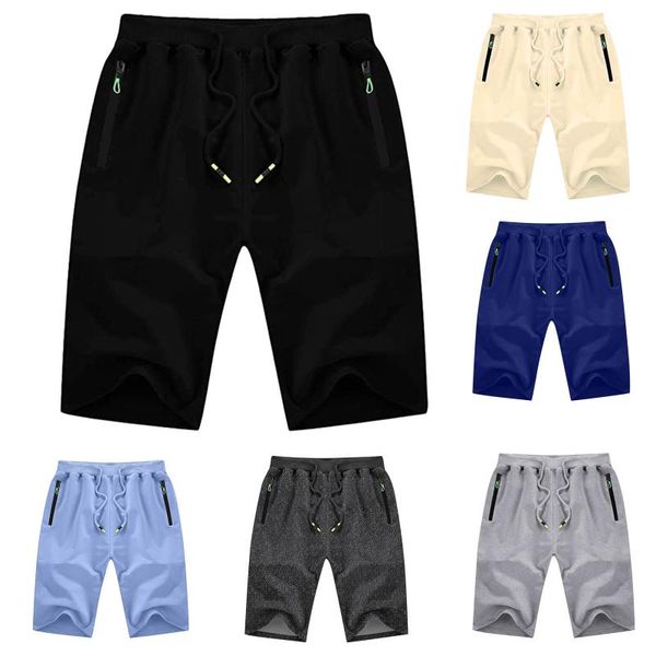 

men's shorts fashion and handsome summer casual comfortable cool solid color plus size, White;black