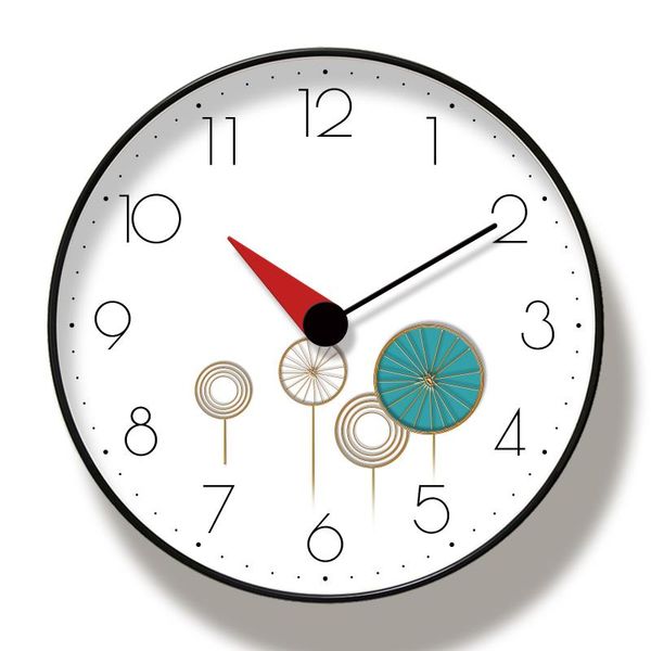 

wall clocks dandelion design nordic style living room fashion creative bedroom silent quartz watches clock