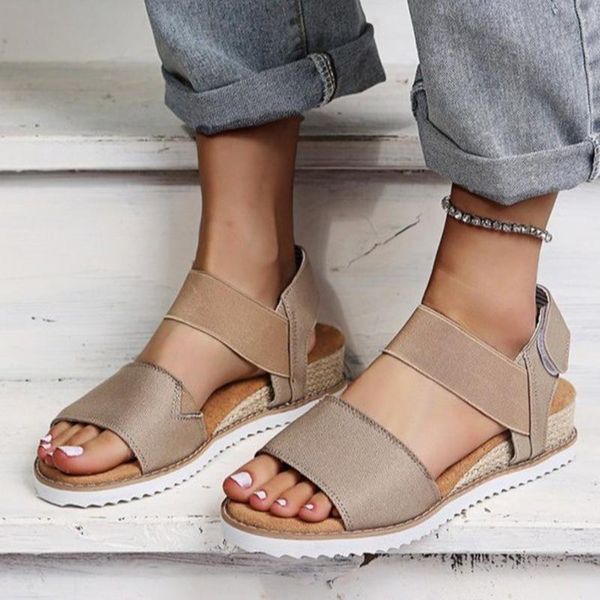 

summer beach open-toe sandals set slippers women fashion 2021, Black