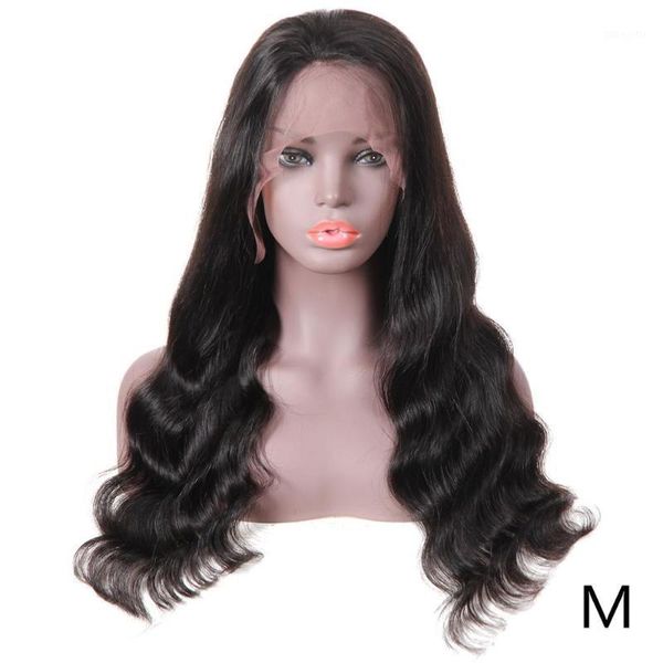 

loose wave wig brazilian lace front human hair wigs for black women remy urfirst pre plucked1, Black;brown