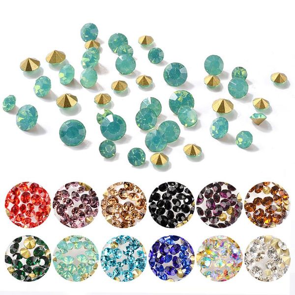 

nail art decorations lentejuelas adhesivas con purpurina para uÃ±as, copos brillantes en polvo de colores decoraciones art, 6 cuadrÃ­culas po, Silver;gold