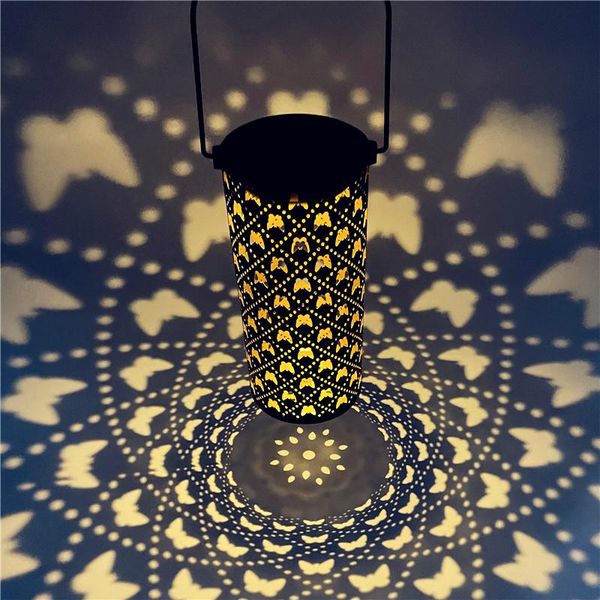 

lawn lamps solar hanging projection lamp led portable waterproof outdoor garden art deco