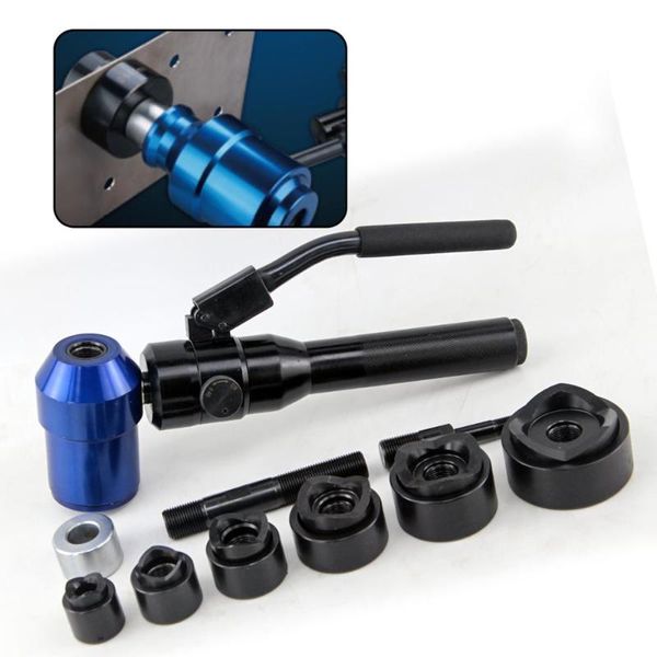 

hydraulic tools hand hole puncher making for dia 22.5-61.5mm(1/2" to 2") in the 3.5mm mild sheet tpa-8