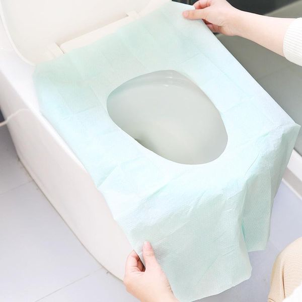 

toilet seat covers portable disposable flushable paper travel pe film mats for kids and adults potty train