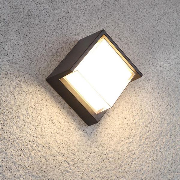 

outdoor wall lamps 8w 12w waterproof light courtyard porch corridor bedroom sconce ac110v / 220v