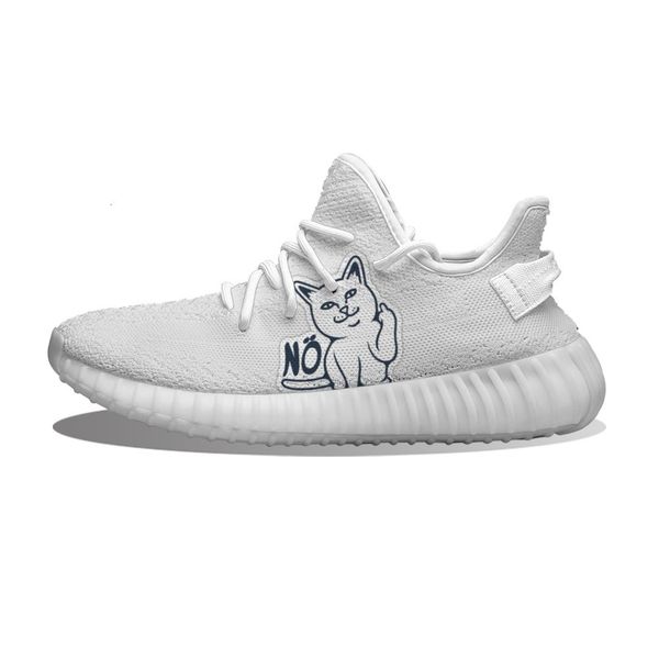 

diy custom middle finger cat no running shoes mh printed mens womens trainers outdoor sports sneakers 55cr