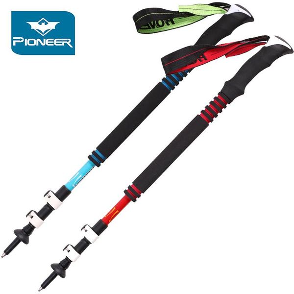

trekking poles ultralight walking climbing hiking stick rods used for outdoor exploration adventures prop up sun shelter rain awning