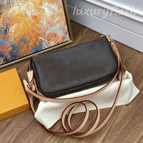 

women designers shoulder bags handbags pochette accessoires fashion luxurys 2021 classic retro lady clutch purses handbag