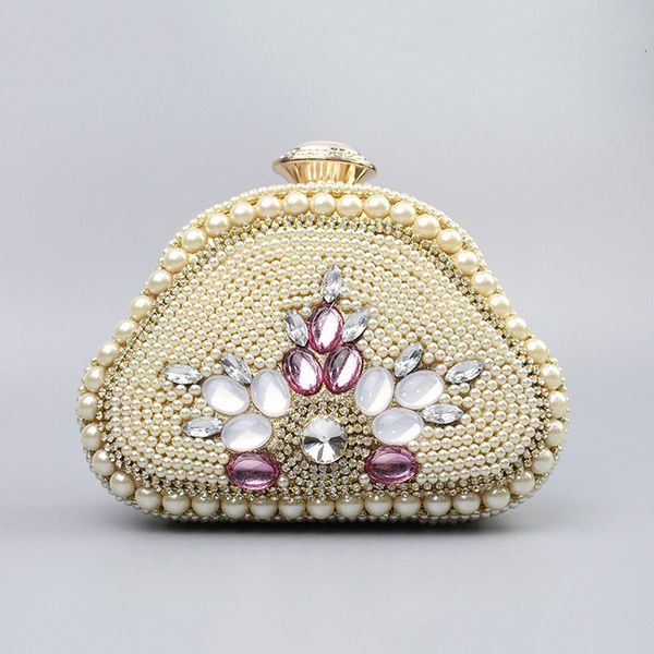 

evening bag fashion women's dinner diamond inlaid pumpkin hand holding