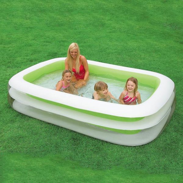 

* 175 56 cm family inflatable swimming pool increased thickening for children play a205 & accessories