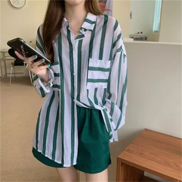 

women's hoodies & sweatshirts hzirip striped with sunscreen, feminine base thin lady loose fit, light, casual, for the summer pmb0, Black