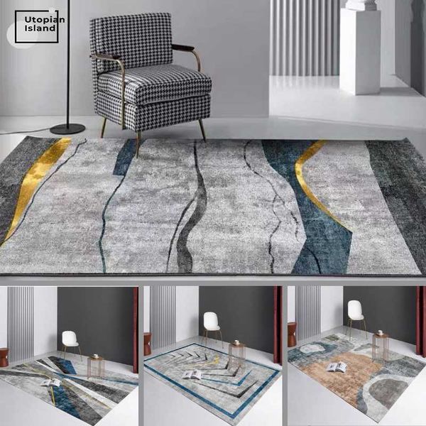 

home carpets for living room washable carpet nordic rugs bedroom gray floor mat non slip tappeto soft moquette