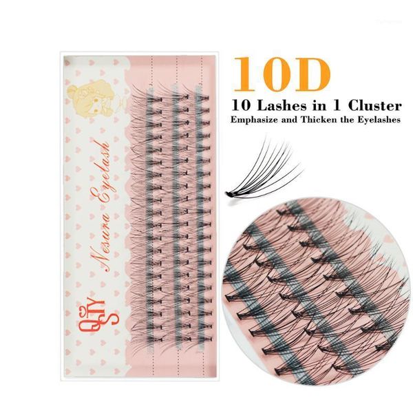 

60pcs grafting false eyelashes extension eyelash cluster eye lashes for professional make up accessories 10 eyelashes1