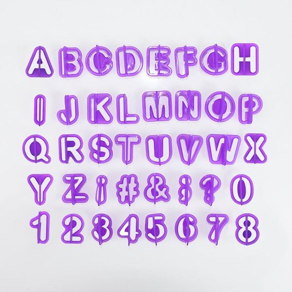 

baking moulds 40pcs/set letter number cookie cutters alphabet shape cake decorating molds tools home kitchen accessories