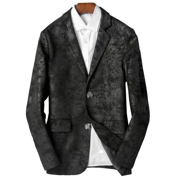 

men's leather & faux genuine jacket men clothes goatskin coat plus size real jackets veste en cuir homme p-zty777-2 zl933, Black