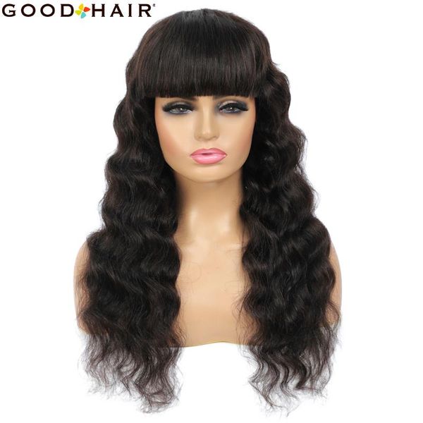 

hair bulks deep wave human 8-28 inch brazilian natural color with bang extension good, Black
