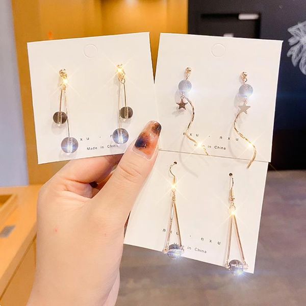 

stud 32 styles products in magic fashion temperament earrings for women net red 2021 jewelry, Golden;silver