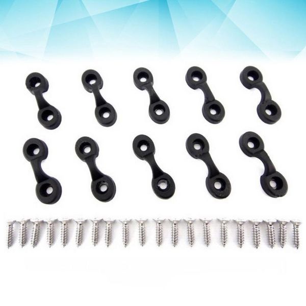 

nylon bungee deck loops tie down pad eye with stainless steel screws for kayaks canoe boat rigging kit (48 x 16 6m rafts/inflatable boats