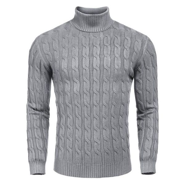 

men's sweaters men winter long-sleeved knitted turtleneck bottoming shirt pullover sweater, White;black