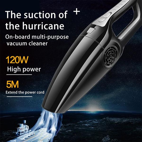

3600mbar car vacuum cleaner high suction for wet and dry dual-use handheld 12v mini cleaners