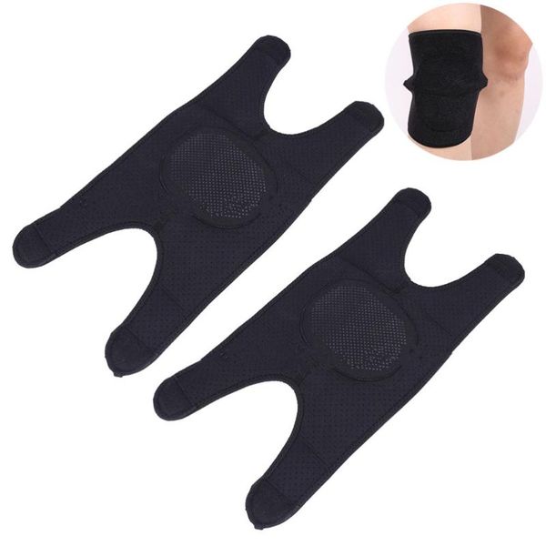 

pair knee support brace sleeve protector for running hiking outdoor sports activities (black) elbow & pads, Black;gray