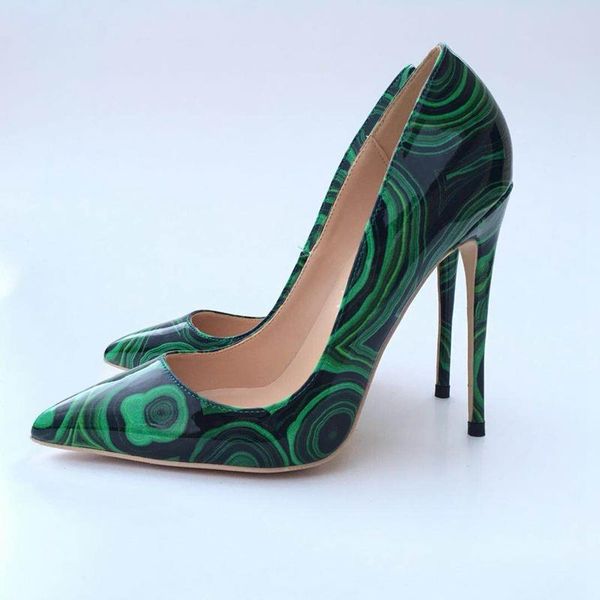

dress shoes color ladies high heels pointed fine heel green fashion shallow mouth wedding, Black