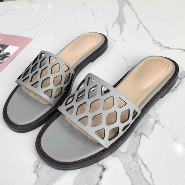 

80% off shoes fishing net mules lazy loafers shoes woman leather flat slippers new half party color zapatos de mujer, Black