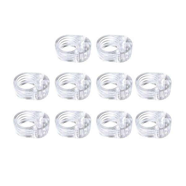 

door catches & closers 10pcs transparent pvc doorknob bumper bedroom universal handle buffer kitchen wall protector furniture prote