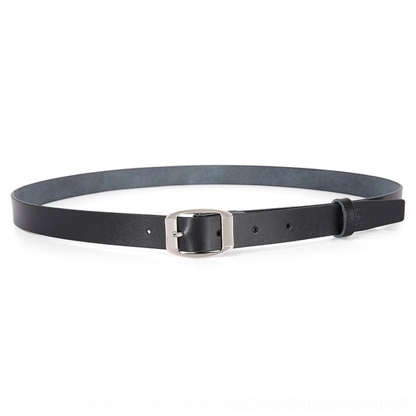 

8Wj men's leather needle two-layer pure belts cow leatheryouth leisure young people's business lady's trousers belt, Black;brown