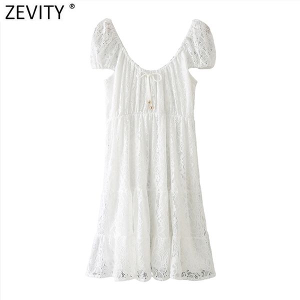 

women bow slash neck hollow out lace slim mini dress summer female chic short sleeve casual party vestido ds8208 210420, Black;gray