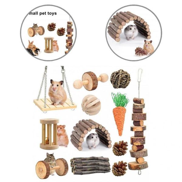 

small animal supplies enjoyment hamster toy strong promote intestinal digestion molar branch kit chew 12pcs/set