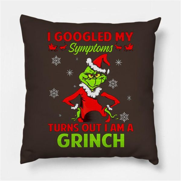 

cushion/decorative pillow merry christmas cushion cover red santa monster printed 45*45cm pillowcase gifts xmas decorative for home