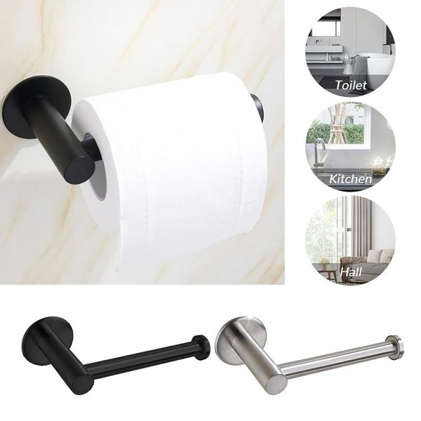 

toilet paper holders roll holder wall mount stainless steel storage rack hanging shelf for kitchen bathroom tissue