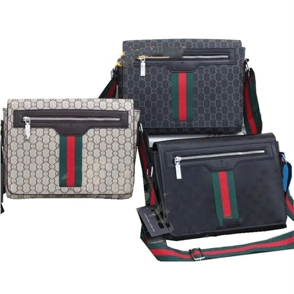 

european and american classic messenger shoulder bag business briefcase men cover