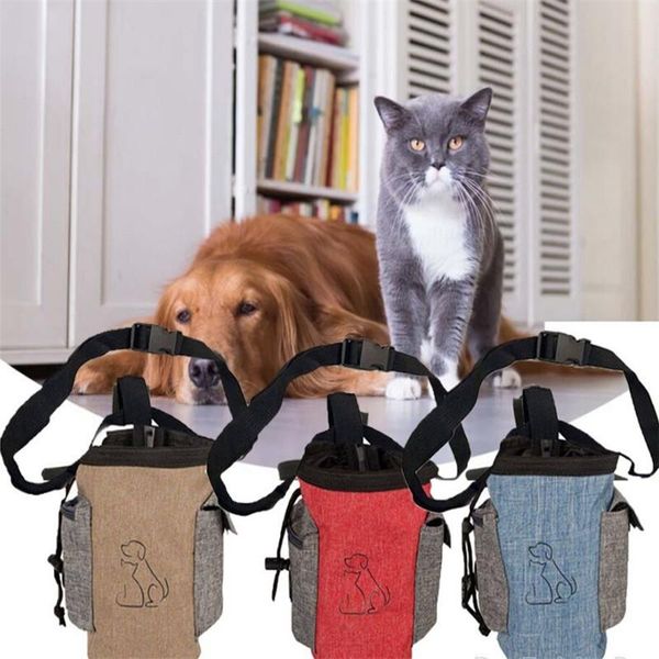 

fashion pet dog training waist treat solid bag feed bait puppy snack carries pocket pouch car seat covers
